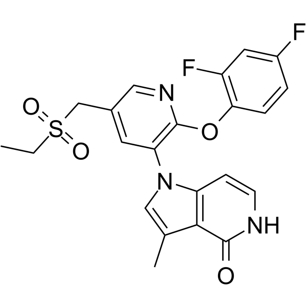 BRD4 Inhibitor-23 Chemical Structure