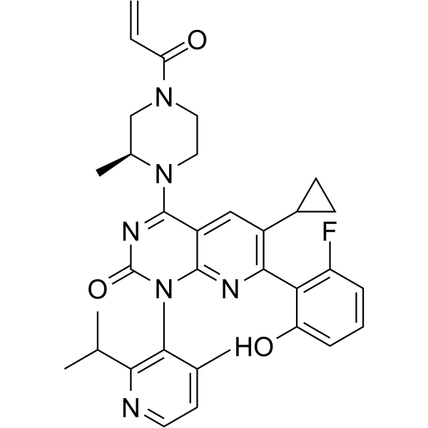 KRAS G12C inhibitor 51 Chemical Structure