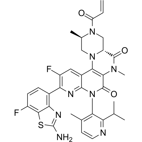 KRAS G12C inhibitor 52 Chemical Structure