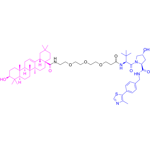 PROTAC Hemagglutinin Degrader-1 Chemical Structure