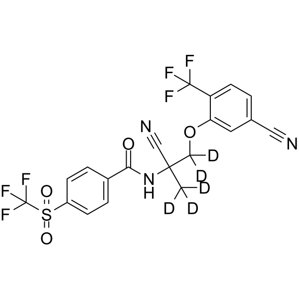 (Rac)-Monepantel sulfone-d<sub>5</sub> Chemical Structure