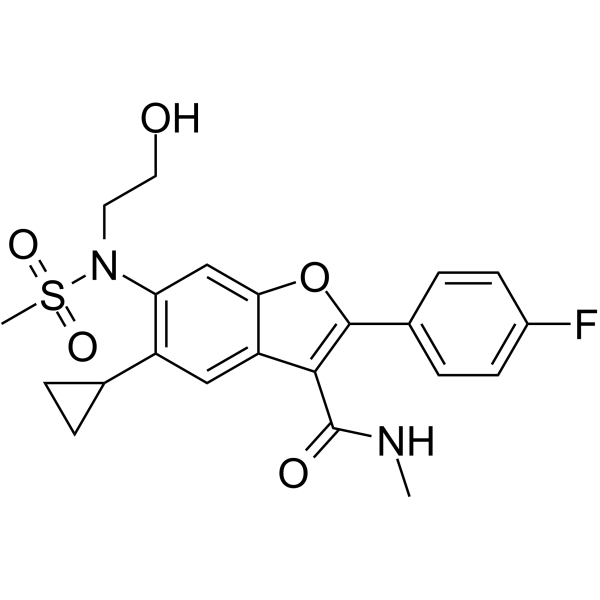 Nesbuvir Chemical Structure