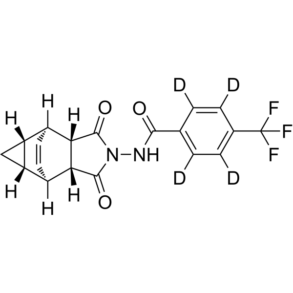Tecovirimat-d<sub>4</sub> Chemical Structure