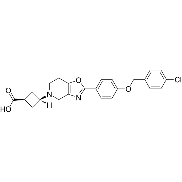 S1p receptor agonist 2 Chemical Structure