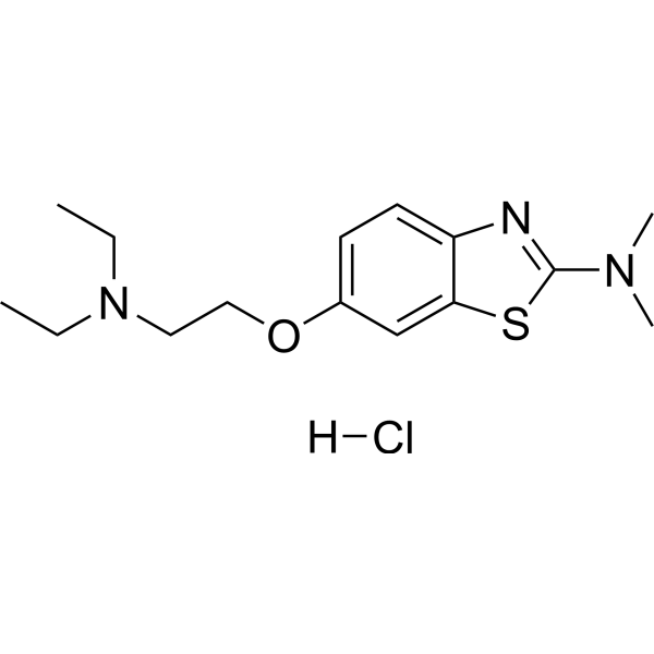 Diamthazole hydrochloride Chemical Structure