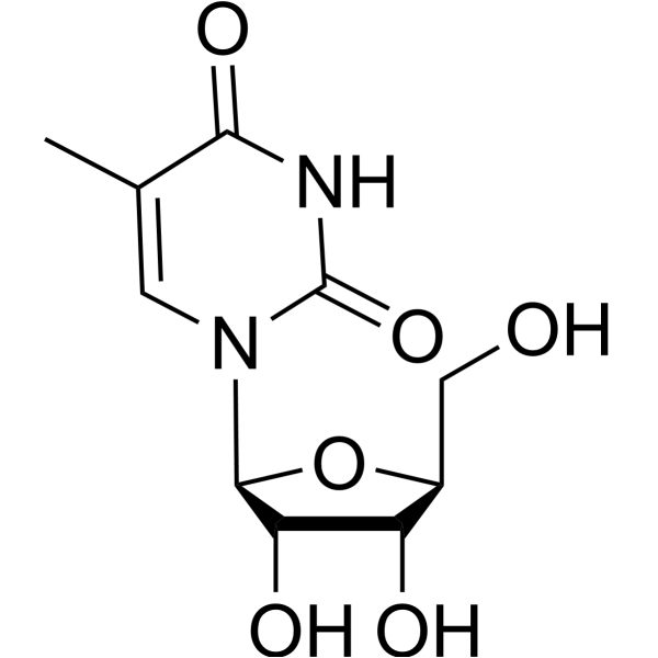 L-5-Methyluridine Chemical Structure