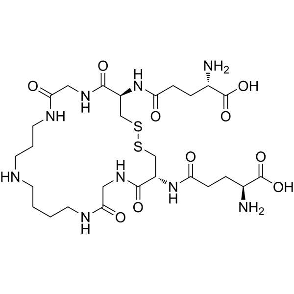 Trypanothione Chemical Structure