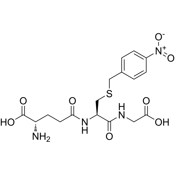 S-(p-Nitrobenzyl)glutathione Chemical Structure