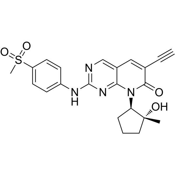 CDK2/4/6-IN-1 Chemical Structure