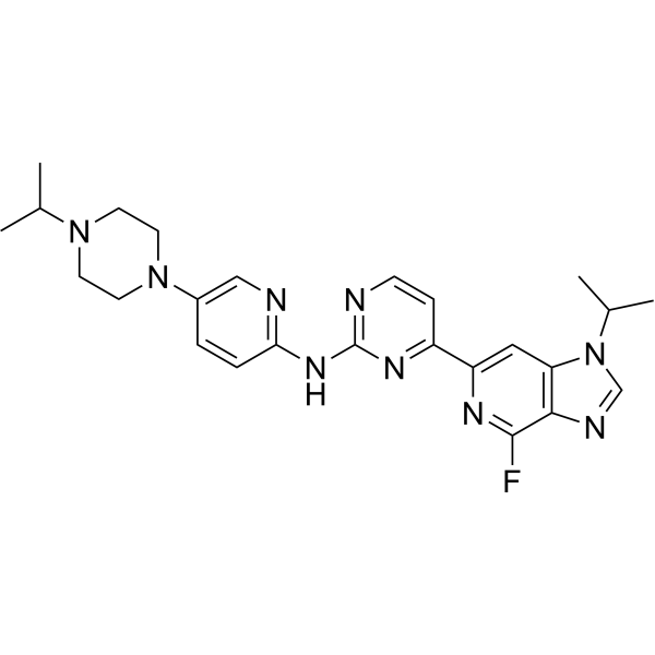 CDK2/4/6-IN-2 Chemical Structure