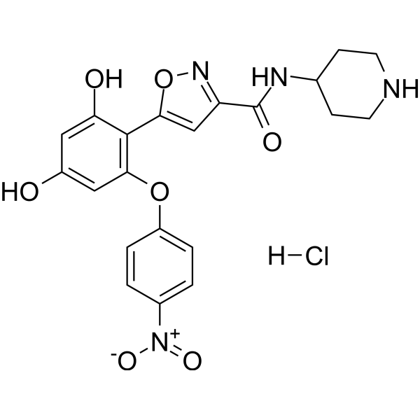 Hsp90-IN-17 hydrochloride Chemical Structure