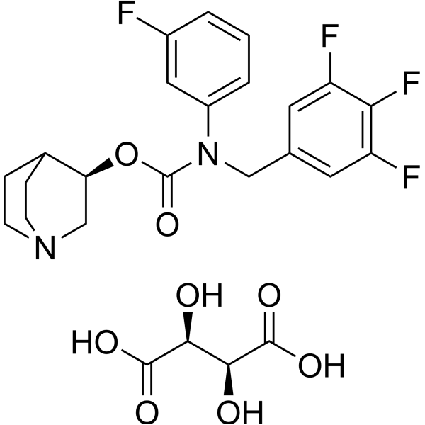 Tarafenacin D-tartrate Chemical Structure