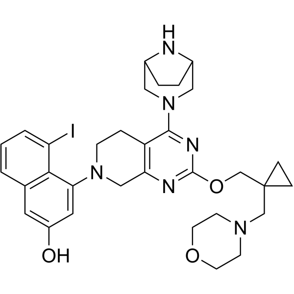KRAS G12D inhibitor 16 Chemical Structure