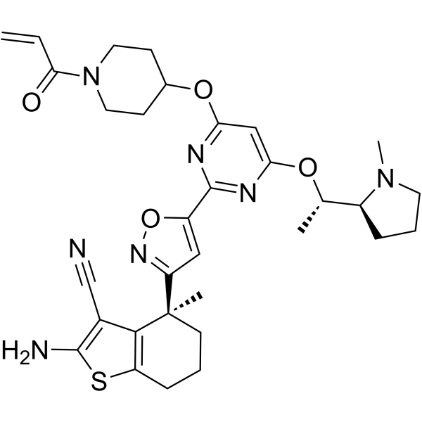 KRAS G12C inhibitor 56 Chemical Structure