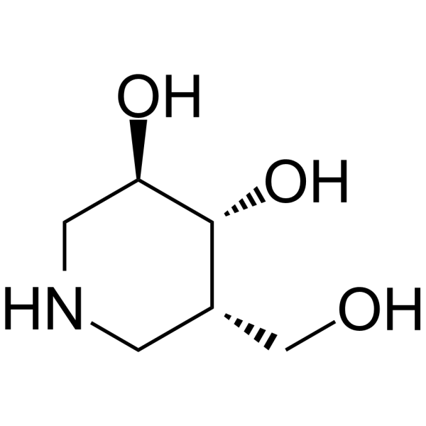 L-Afegostat Chemical Structure