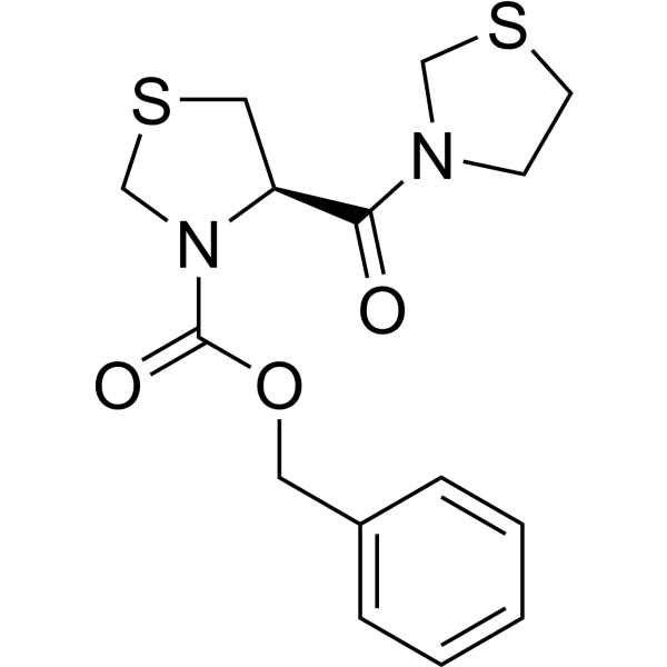 Z-Thioprolyl-Thiazolidine Chemical Structure