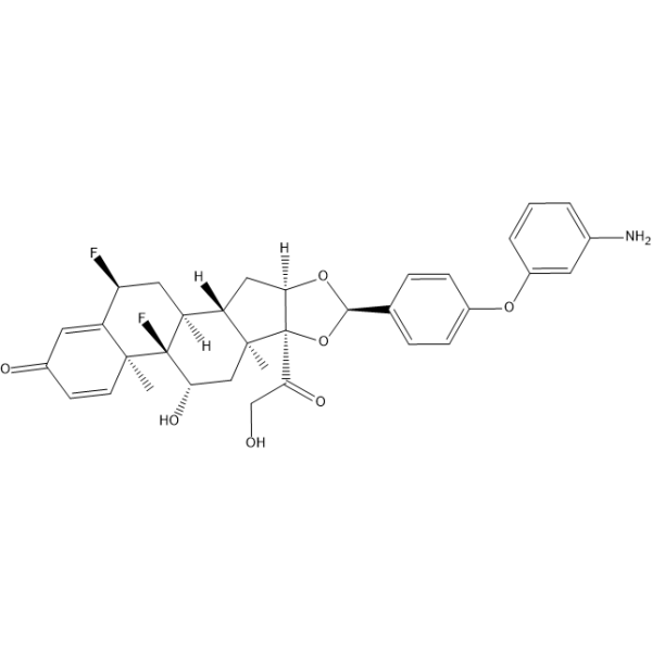 Glucocorticoid receptor agonist-2 Chemical Structure