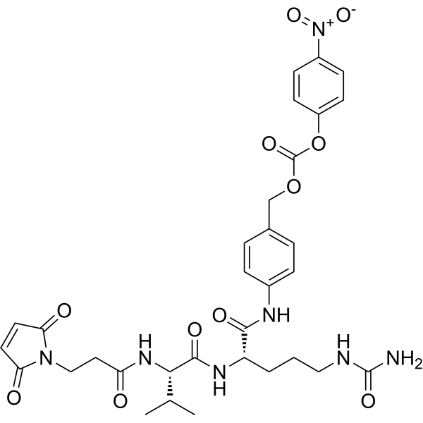 Mal-VC-PAB-PNP Chemical Structure