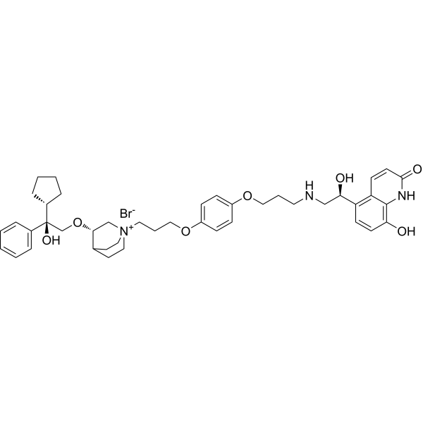 β2AR/M-receptor agonist-1 Chemical Structure