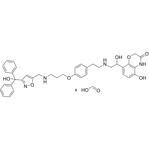 β2AR/M3-receptor agonist-1 Chemical Structure