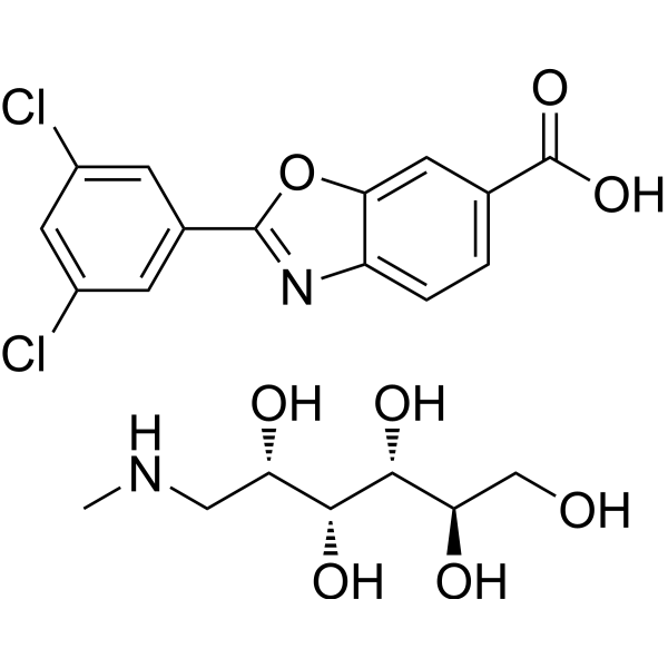 Tafamidis meglumine Chemical Structure