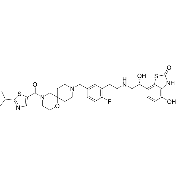 β2AR agonist /M-receptor antagonist-1 Chemical Structure
