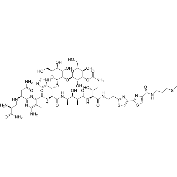 Demethyl bleomycin A2 Chemical Structure