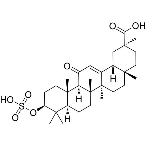 18<em>β</em>-Glycyrrhetyl-3-O-sulfate