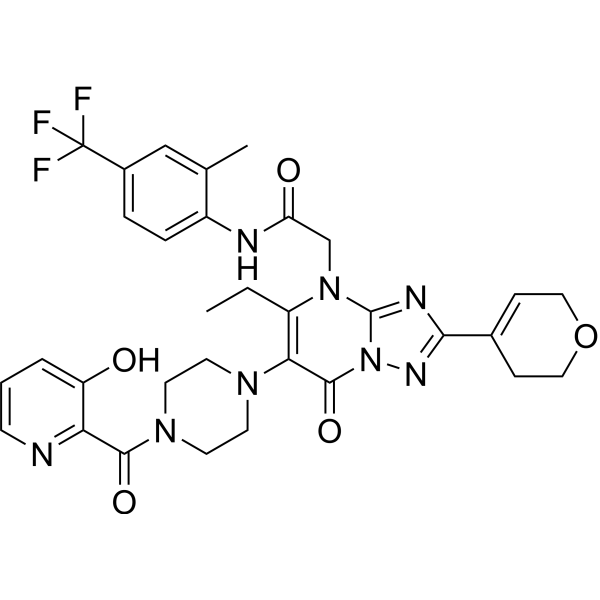 Werner syndrome RecQ helicase-IN-4 Chemical Structure