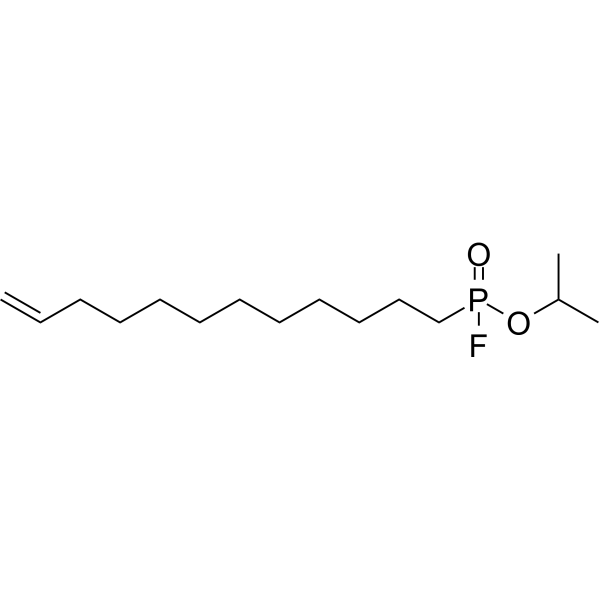 Isopropyl dodec-11-enylfluorophosphonate Chemical Structure