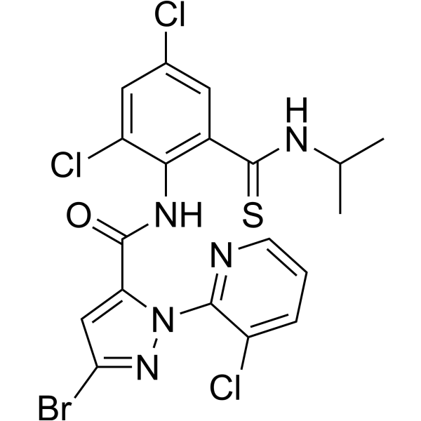 Thiotraniliprole Chemical Structure