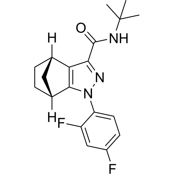 Tedalinab Chemical Structure