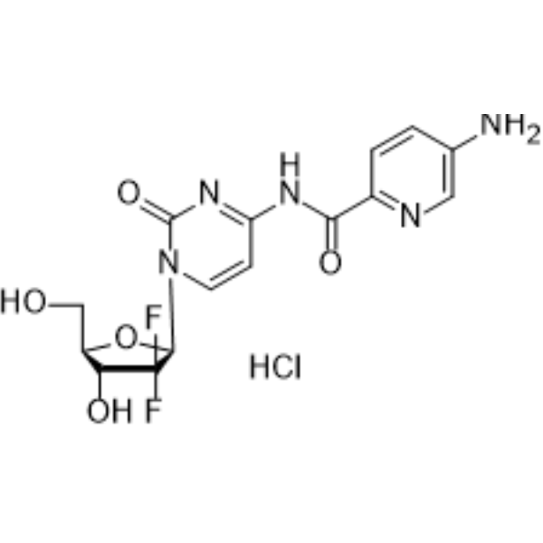 Viral polymerase-IN-1 hydrochloride Chemical Structure