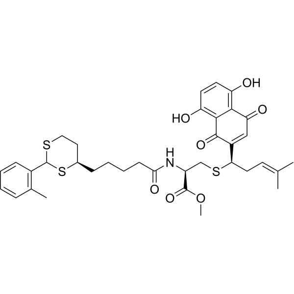 PKM2/PDK1-IN-1 Chemical Structure