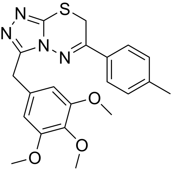 Tubulin inhibitor 34 Chemical Structure