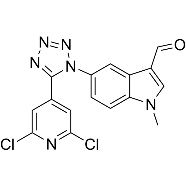 Tubulin inhibitor 37 Chemical Structure