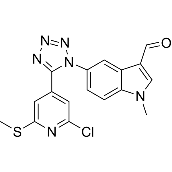 Tubulin inhibitor 38 Chemical Structure