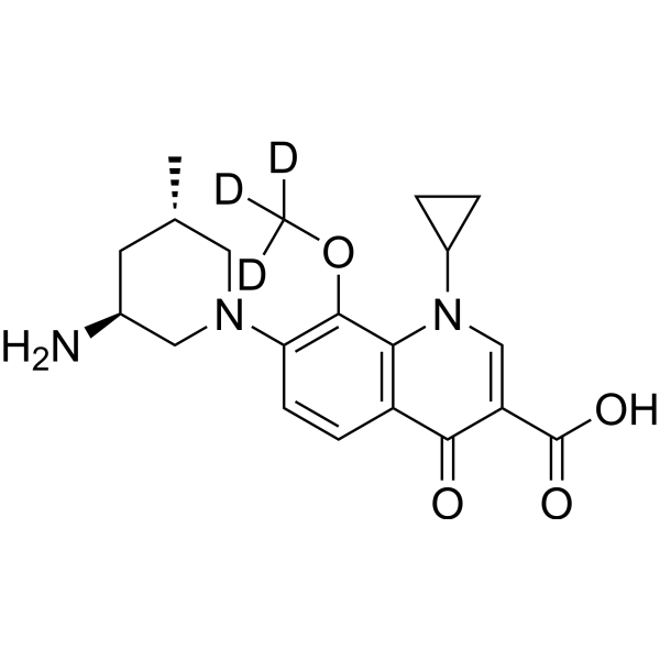 Nemonoxacin-d<sub>3</sub> Chemical Structure