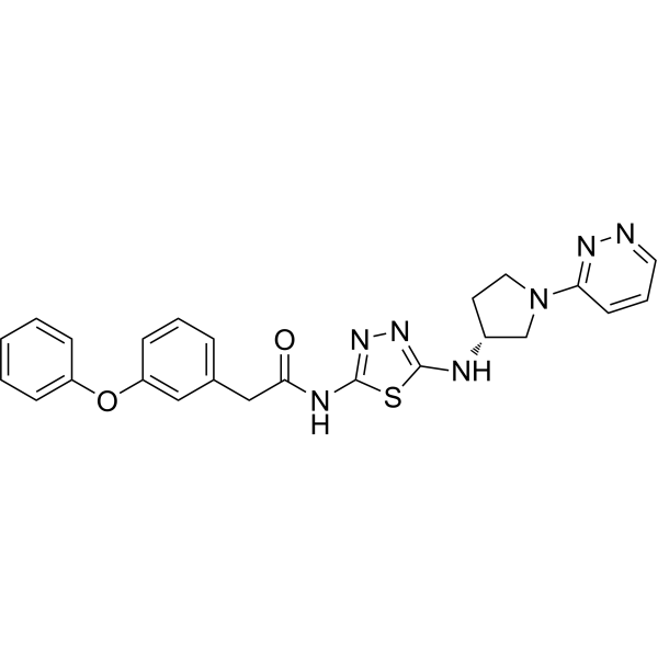 Glutaminase C-IN-2 Chemical Structure