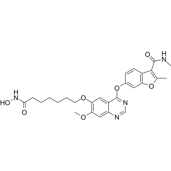 VEGFR2/HDAC1-IN-1 Chemical Structure