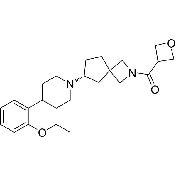 M1/M2/M4 muscarinic agonist 1 Chemical Structure