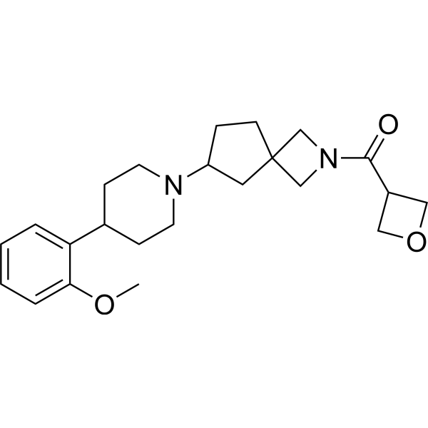 M1/M2/M4 muscarinic agonist 2 Chemical Structure