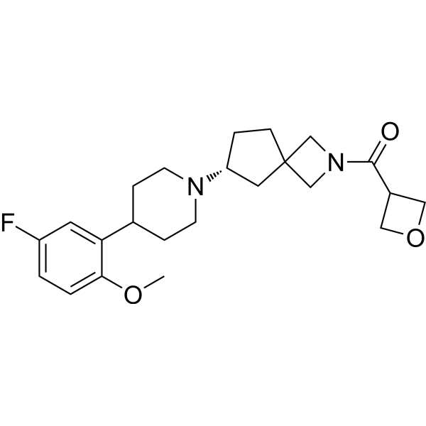 M1/M2/M4 muscarinic agonist 3 Chemical Structure
