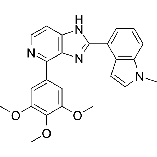 Tubulin inhibitor 33 Chemical Structure
