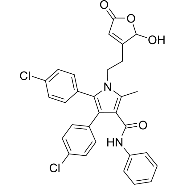 Anti-inflammatory agent 40 Chemical Structure