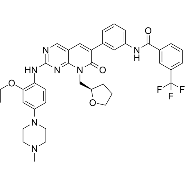 Ack1 inhibitor 1 Chemical Structure