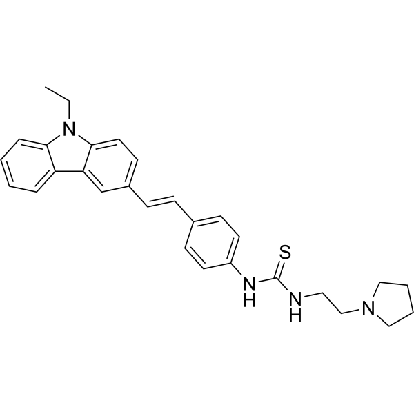 Aβ1–42 aggregation inhibitor 1 Chemical Structure