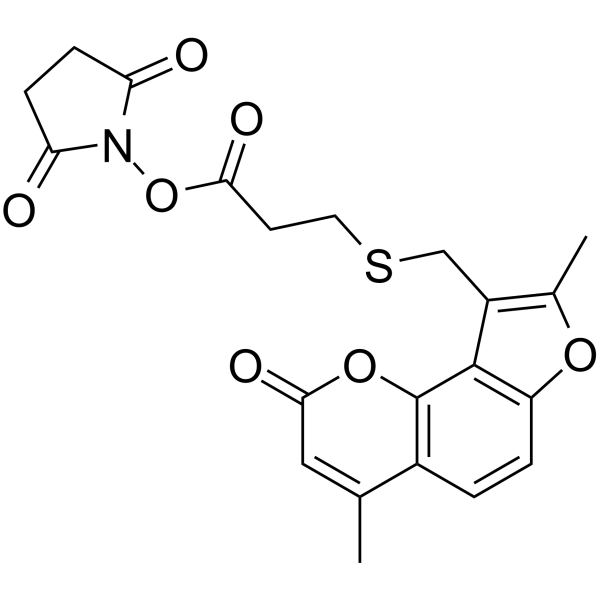 4,5'-Dimethylangelicin-NHS Chemical Structure