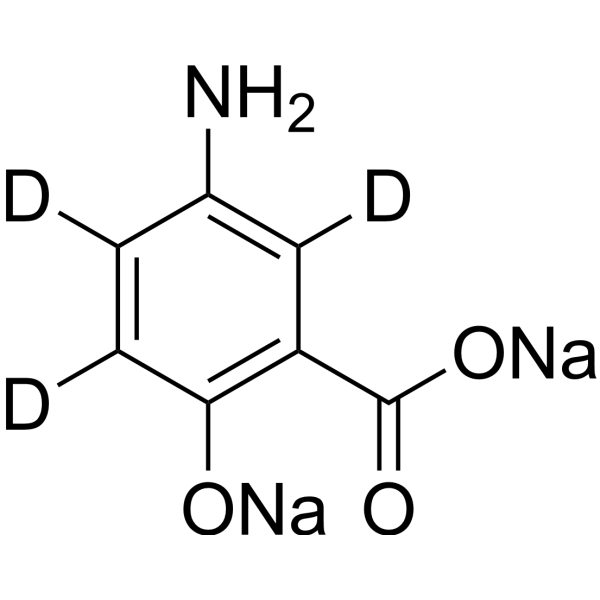 5-Aminosalicylic acid-d<em>3</em> disodium