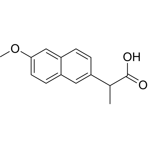 (±)-Naproxen Chemical Structure